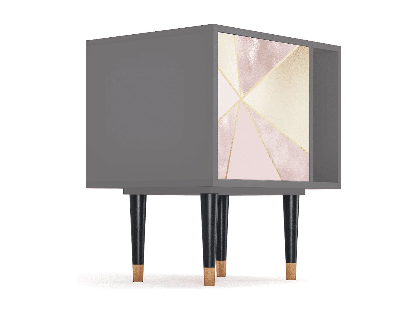 Table de nuit - 57х69х48 cm - S2 - Cosmopolitan Diva, Gris