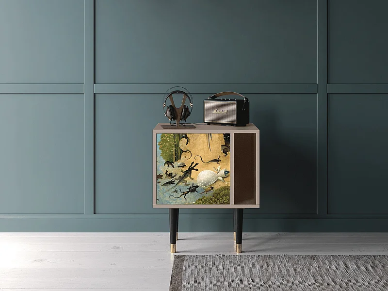 Mesita de noche - 57х69х48 cm - S2 - The Garden by Bosch, Latte