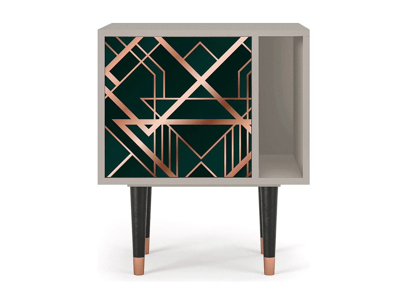 Nachtkastje - 57х69х48 cm - S2 - Emerald Gatsby, Zand