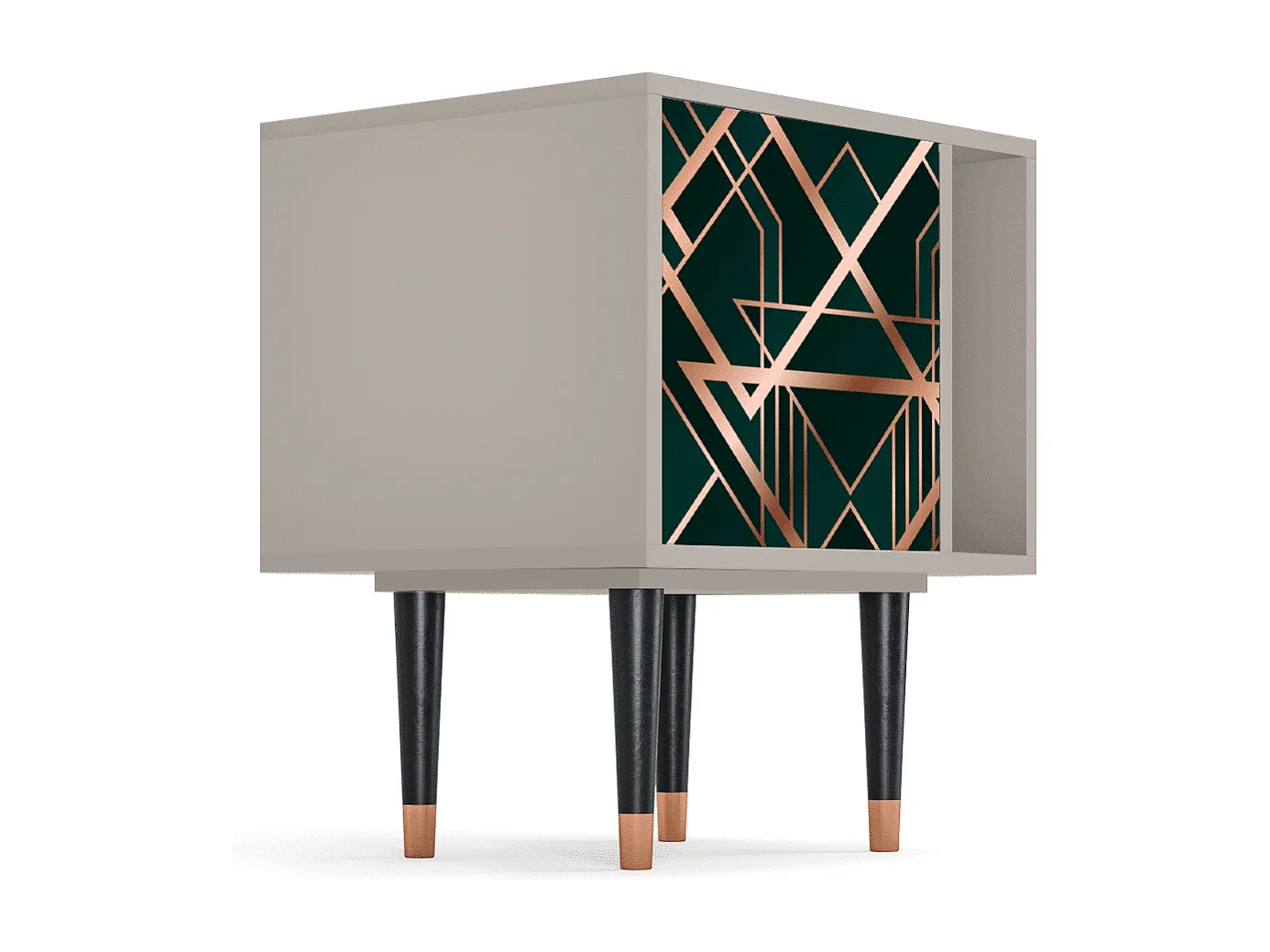 Nachtkastje - 57х69х48 cm - S2 - Emerald Gatsby, Zand