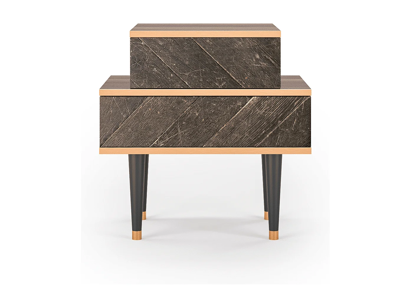 Nachtkastje - 58х58х41 cm - NS1 - Wise Tree, Walnoot