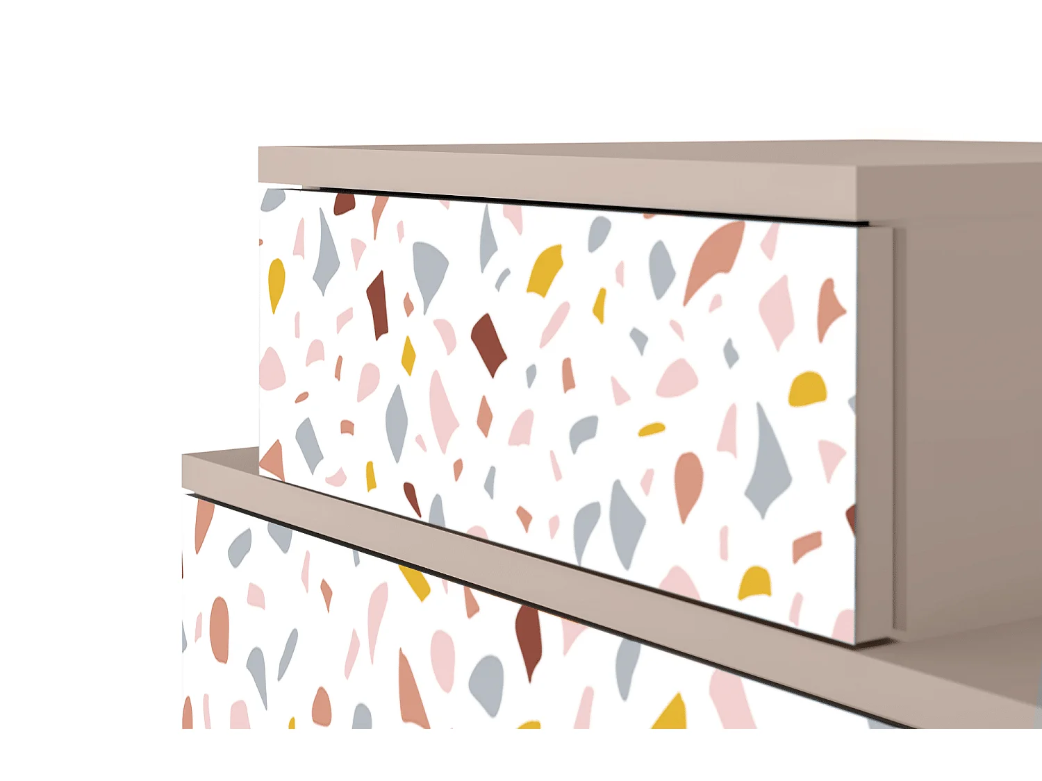 Criado-mudo - 58х58х41 cm - NS1 - Marmelade Cheese, Latte