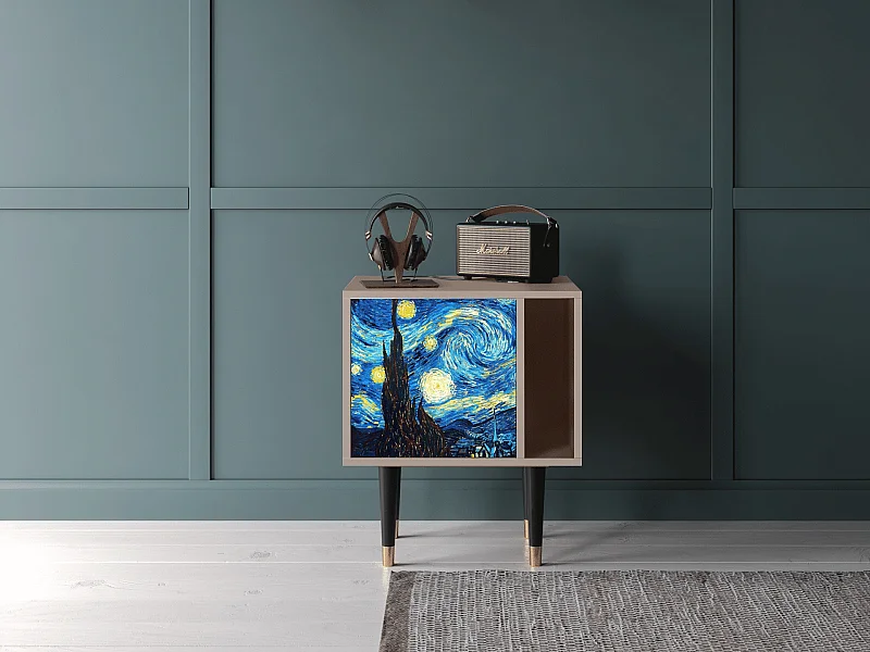 Nachttisch - 57х69х48 cm - S2 - The Starry Night  , Latte