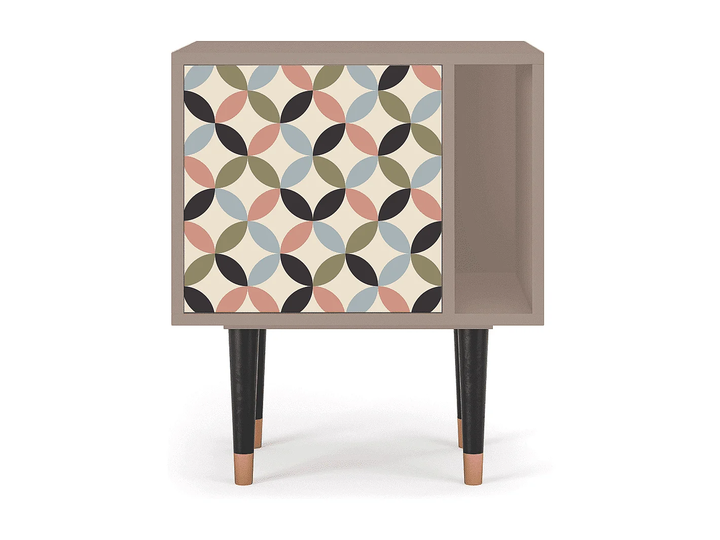 Table de nuit - 57х69х48 cm - S2 - Butterfly Effect, Latte