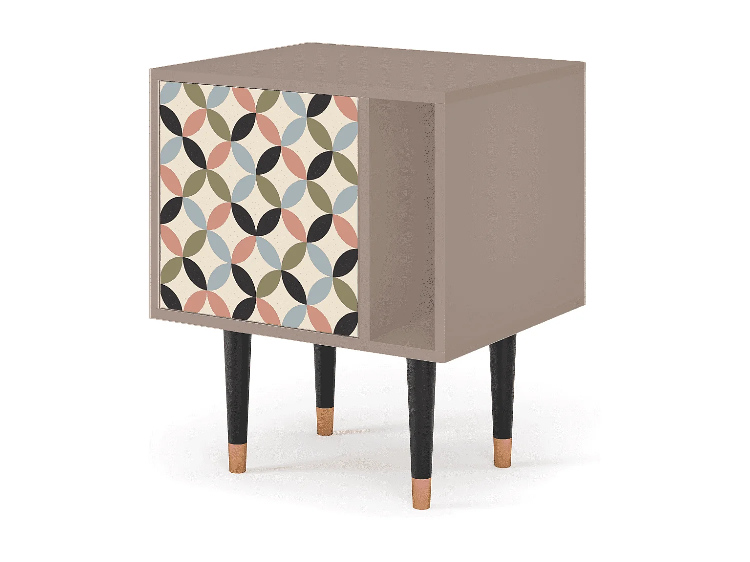 Table de nuit - 57х69х48 cm - S2 - Butterfly Effect, Latte