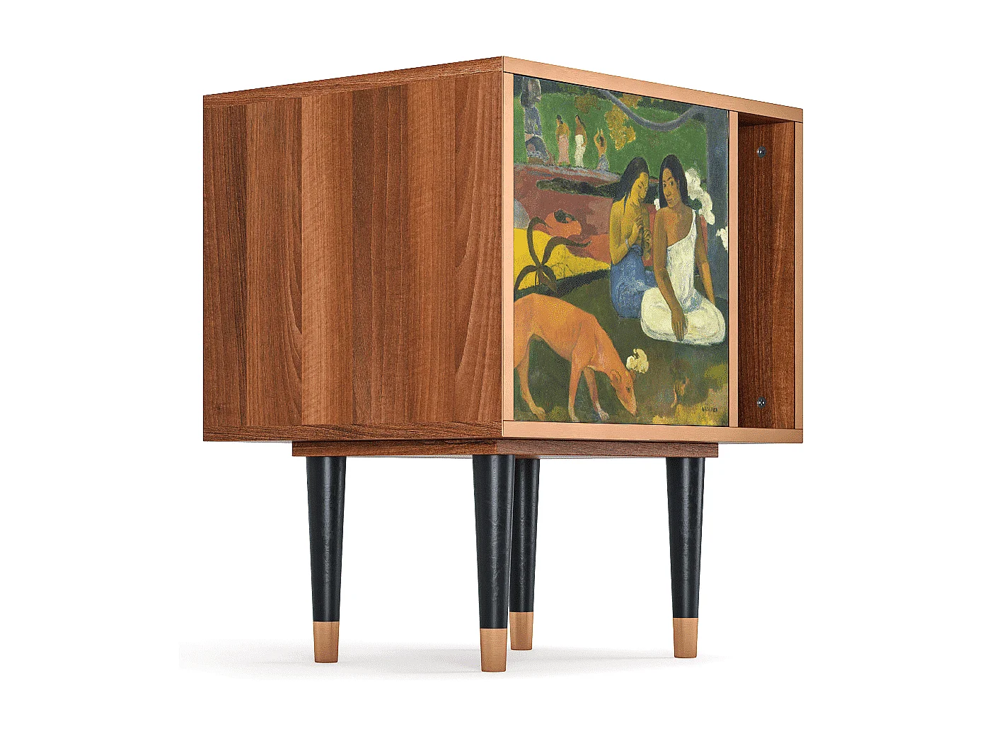 Mesita de noche - 57х69х48 cm - S2 - Arearea , Nogal