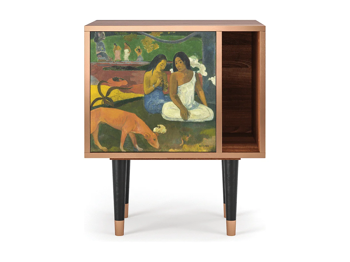 Table de nuit - 57х69х48 cm - S2 - Arearea , Noyer