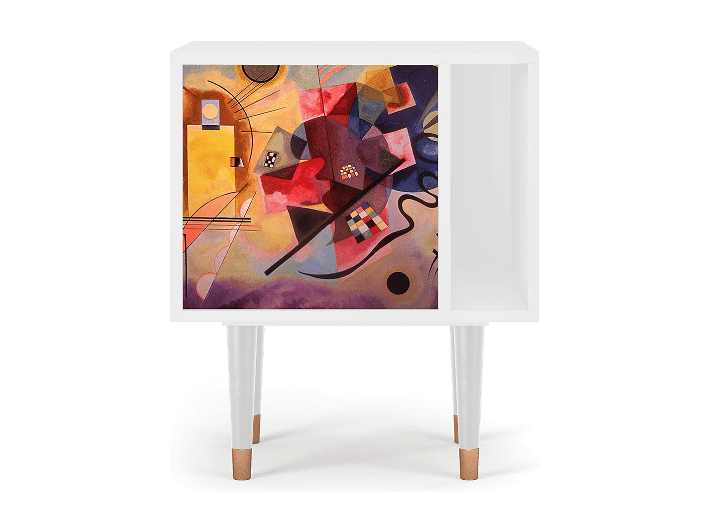 Nachttisch - 57х69х48 cm - S2 - Modern Art, Weiß