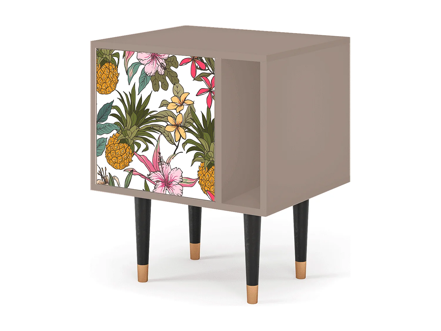 Criado-mudo - 57х69х48 cm - S2 - Estival Fruit, Latte