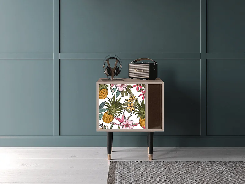 Stolik nocny - 57х69х48 cm - S2 - Estival Fruit, Latte