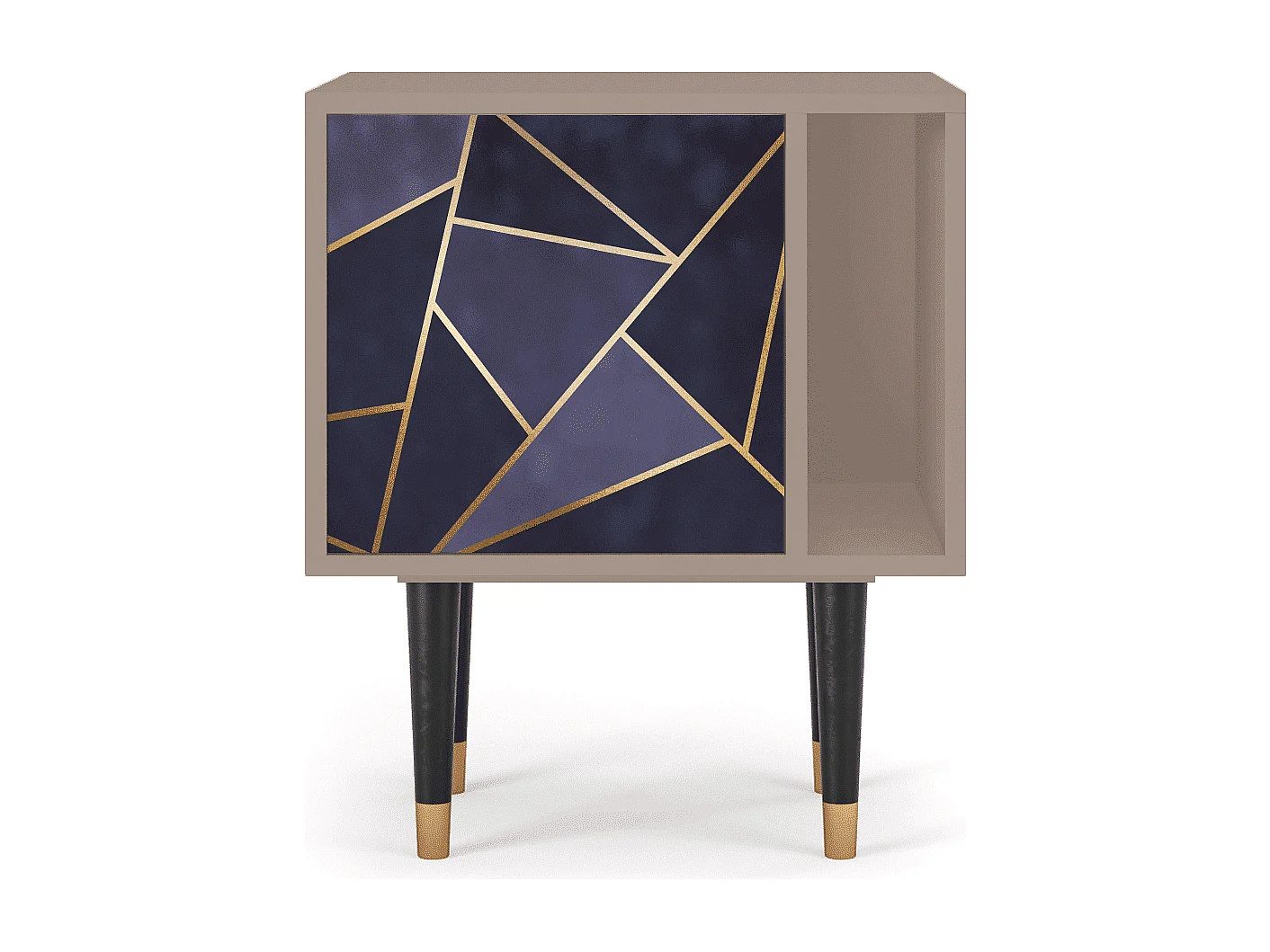 Criado-mudo - 57х69х48 cm - S2 - The Amethyst, Latte