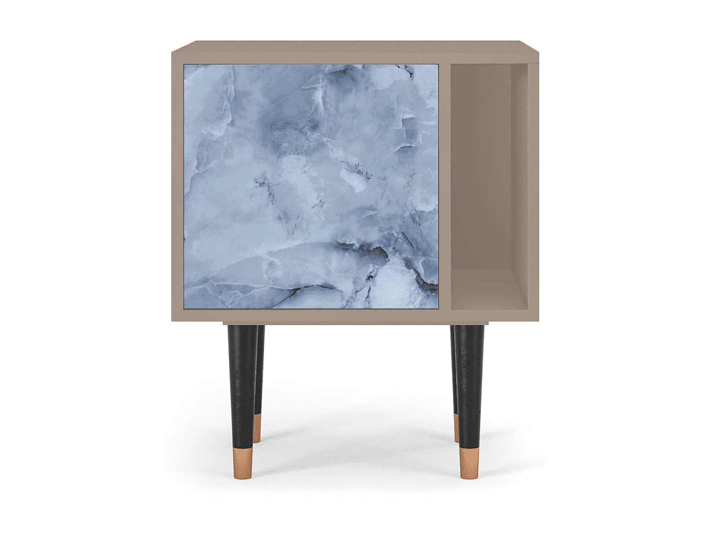 Nachttisch - 57х69х48 cm - S2 - Feather Ice, Latte