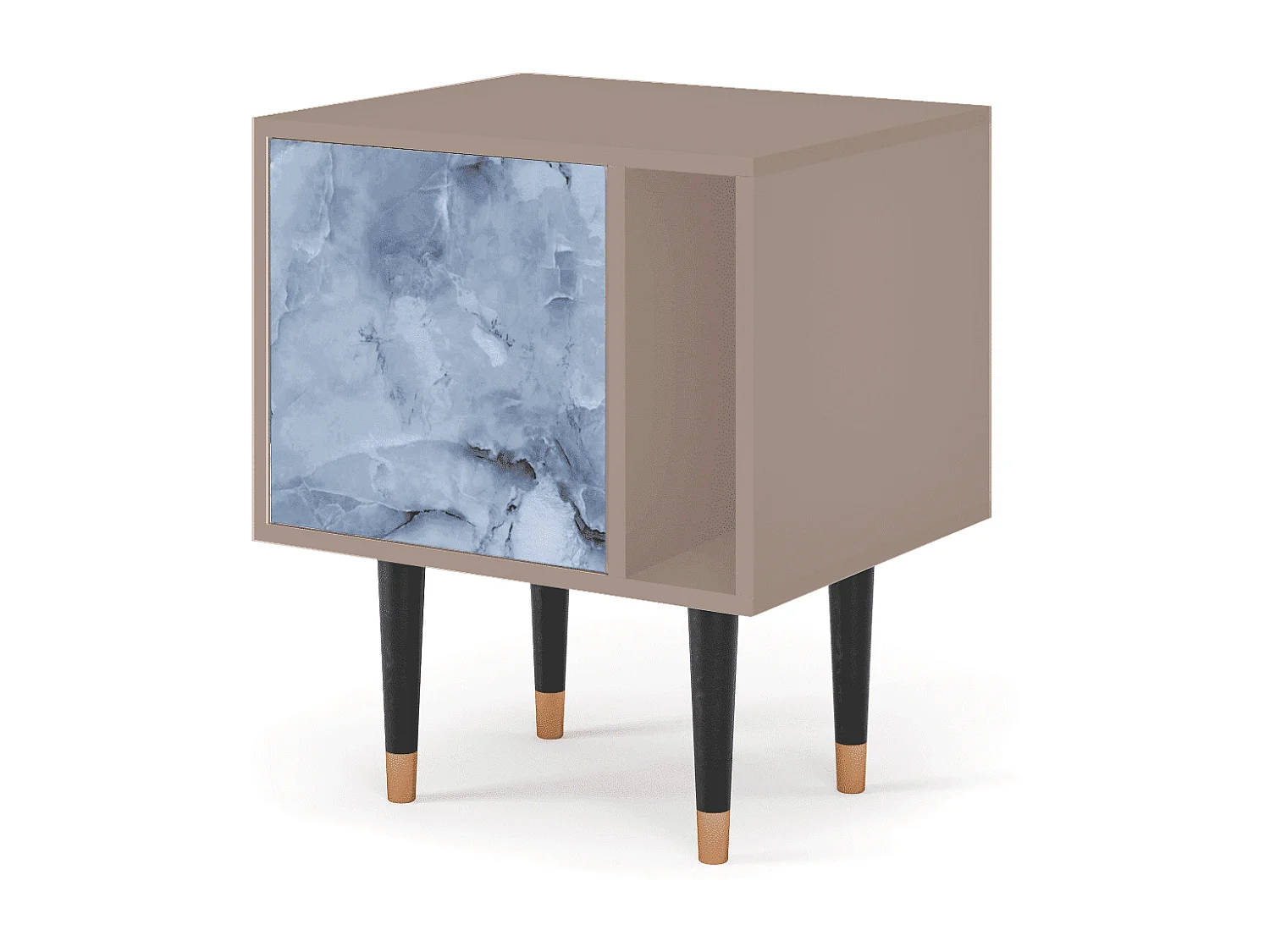 Nachttisch - 57х69х48 cm - S2 - Feather Ice, Latte