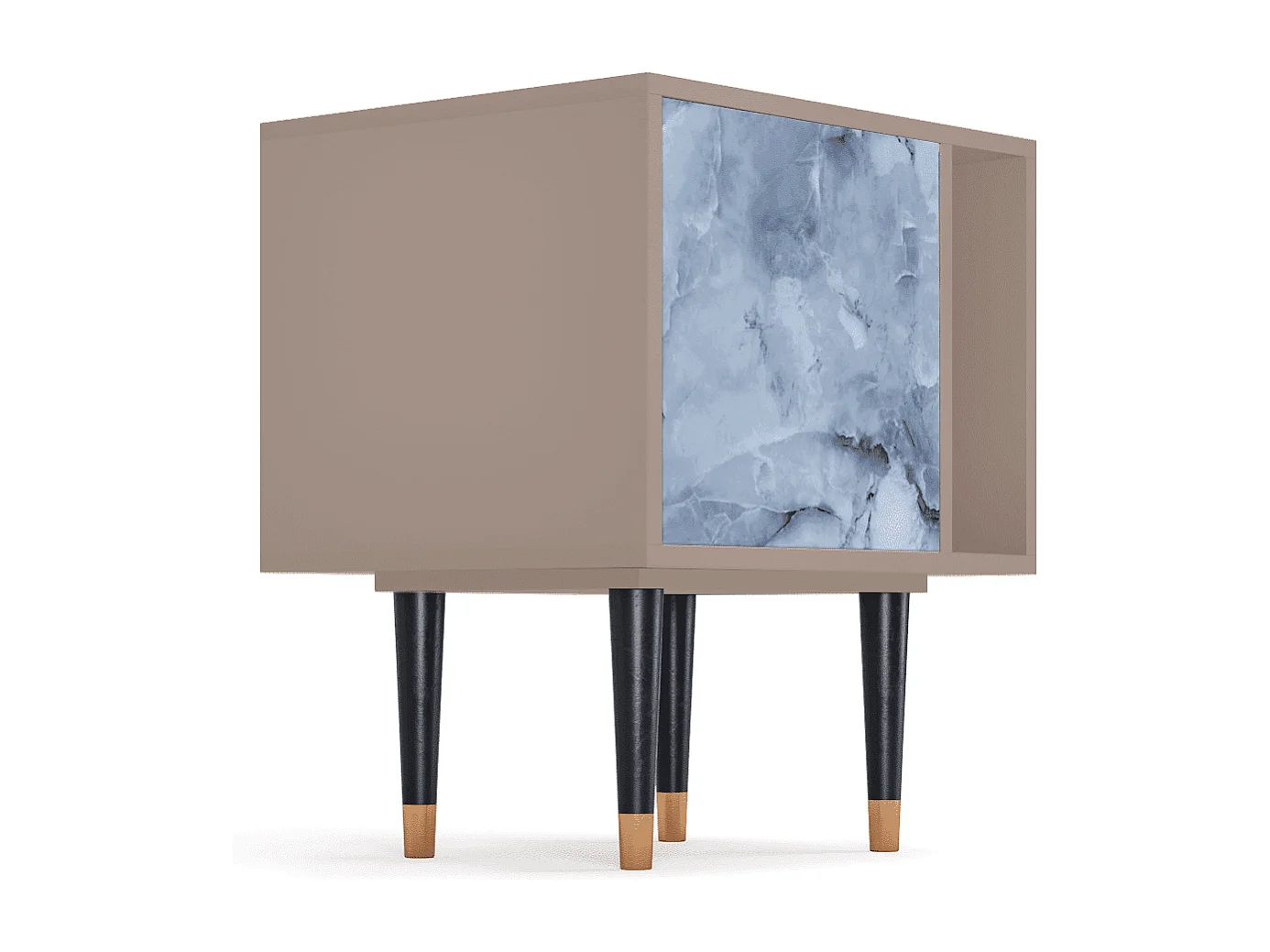 Nachttisch - 57х69х48 cm - S2 - Feather Ice, Latte