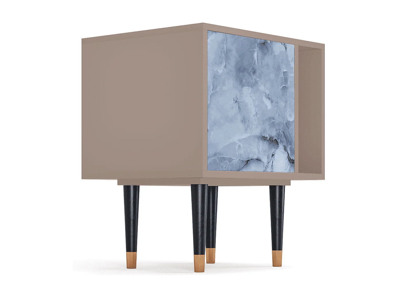 Table de nuit - 57х69х48 cm - S2 - Feather Ice, Latte