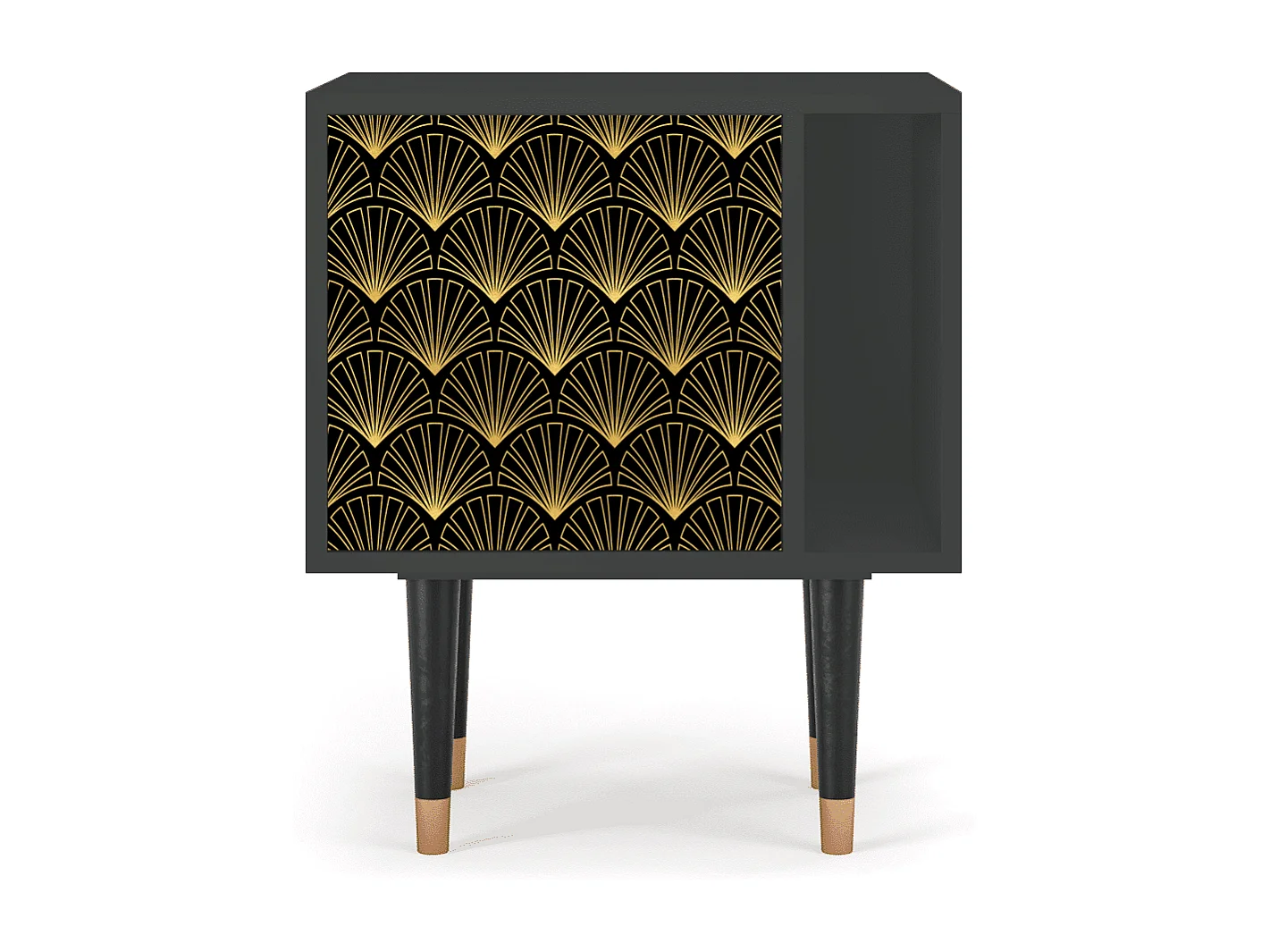 Comodino - 57х69х48 cm - S2 - Bird of Juno, Antracite