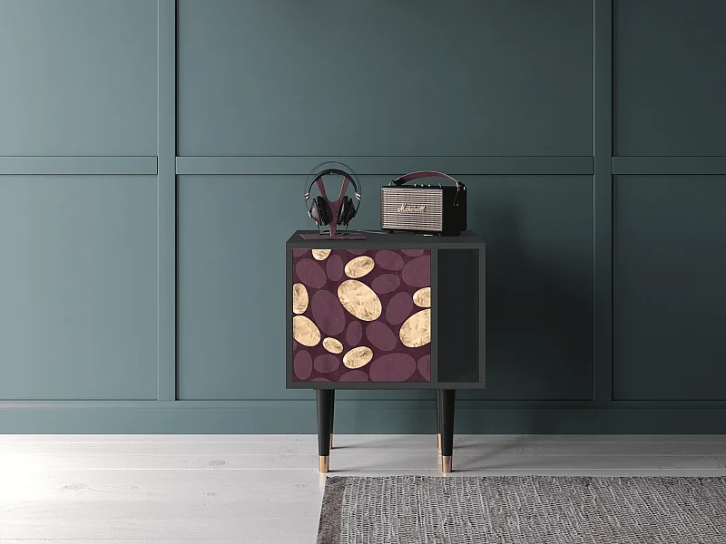 Nachtkastje - 57х69х48 cm - S2 - Fine Wine, Antraciet