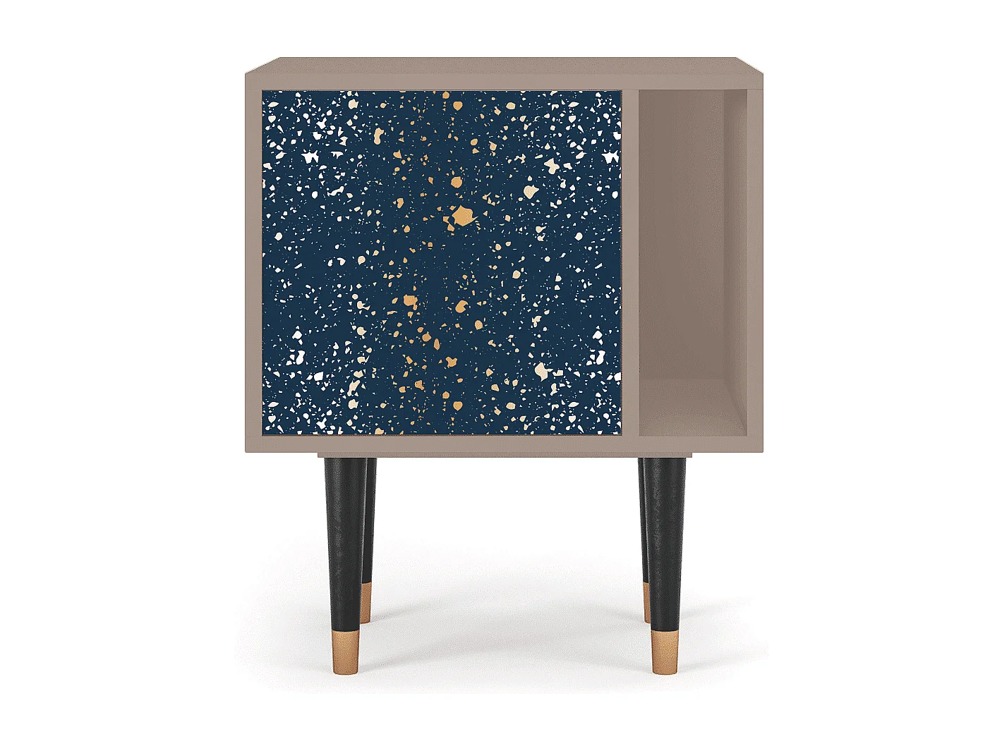 Stolik nocny - 57х69х48 cm - S2 - Starfall, Latte