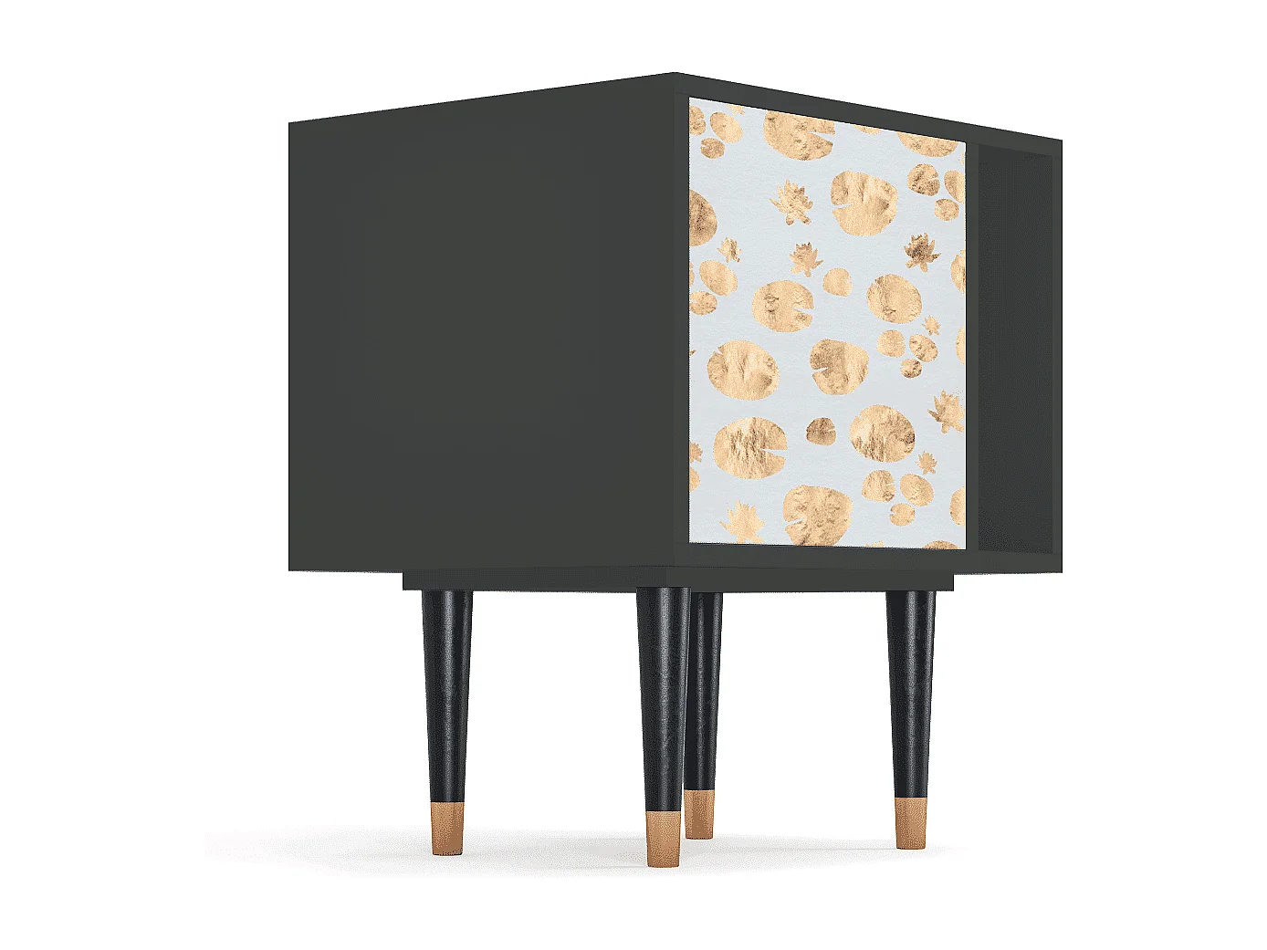 Table de nuit - 57х69х48 cm - S2 - Blue Giraffe, Anthracite