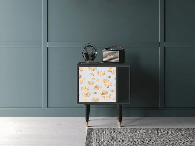 Mesita de noche - 57х69х48 cm - S2 - Blue Giraffe, Antracita