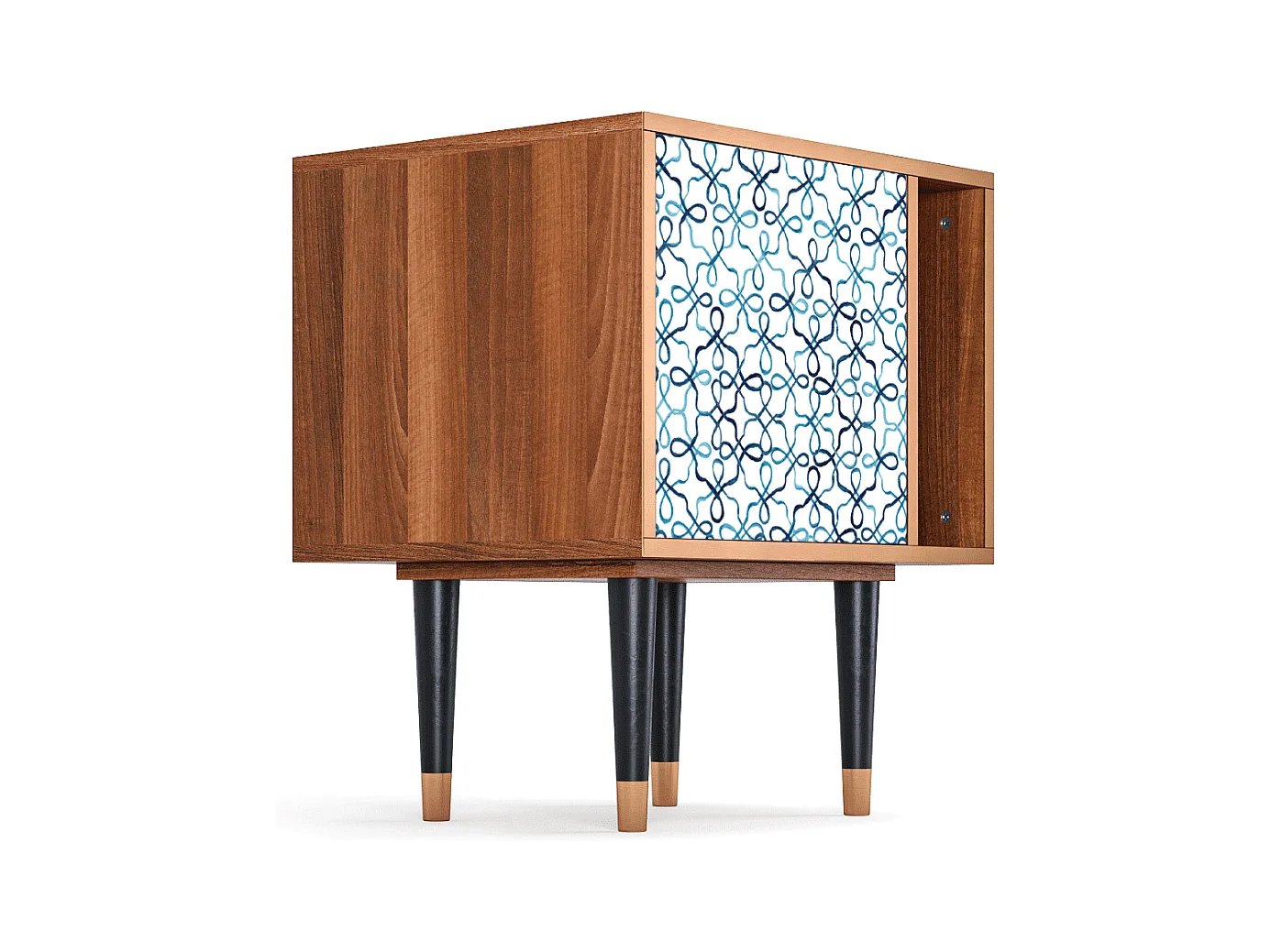 Table de nuit - 57х69х48 cm - S2 - Marine Strings, Noyer