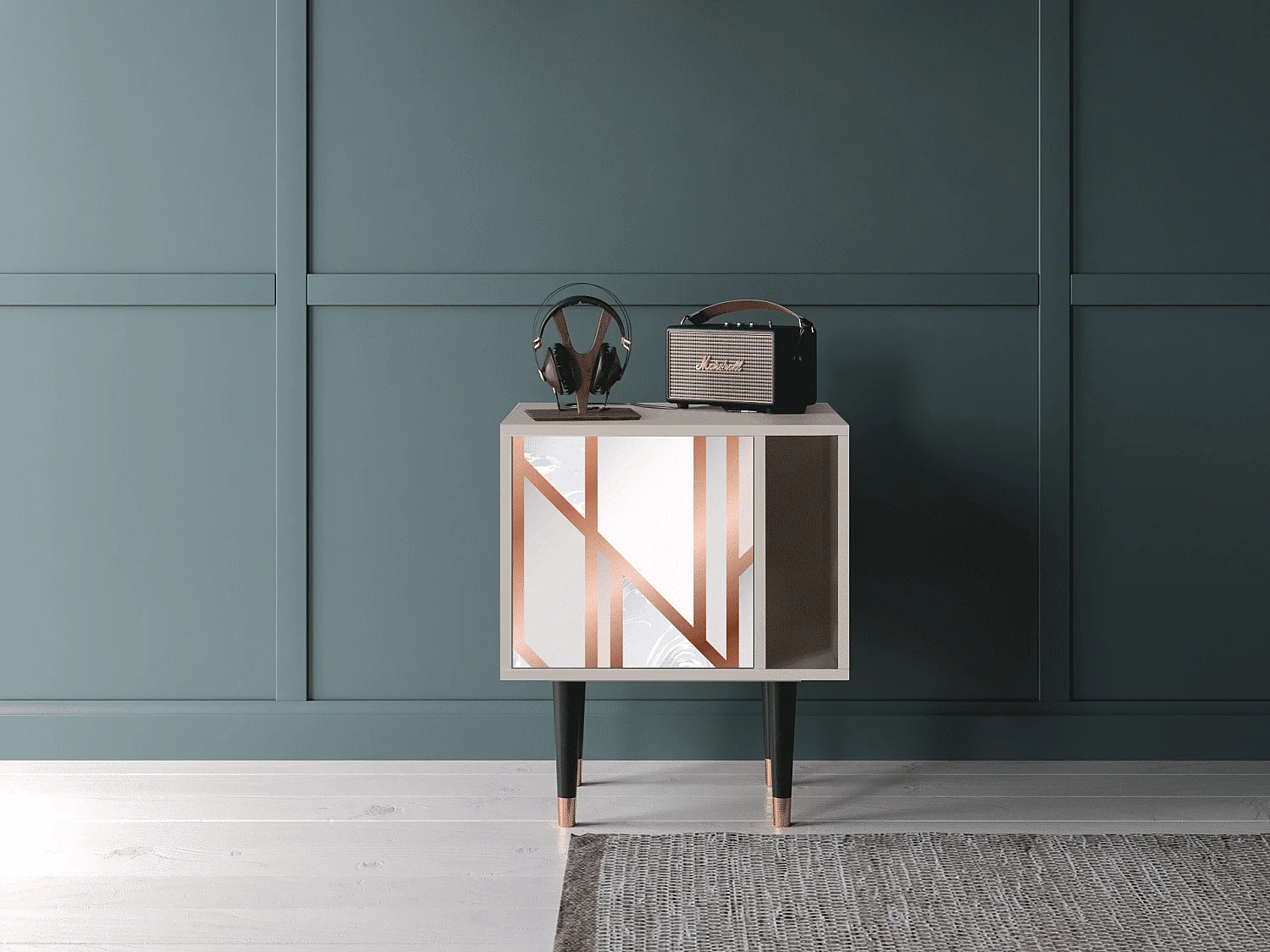 Nachtkastje - 57х69х48 cm - S2 - Champagne Story, Zand