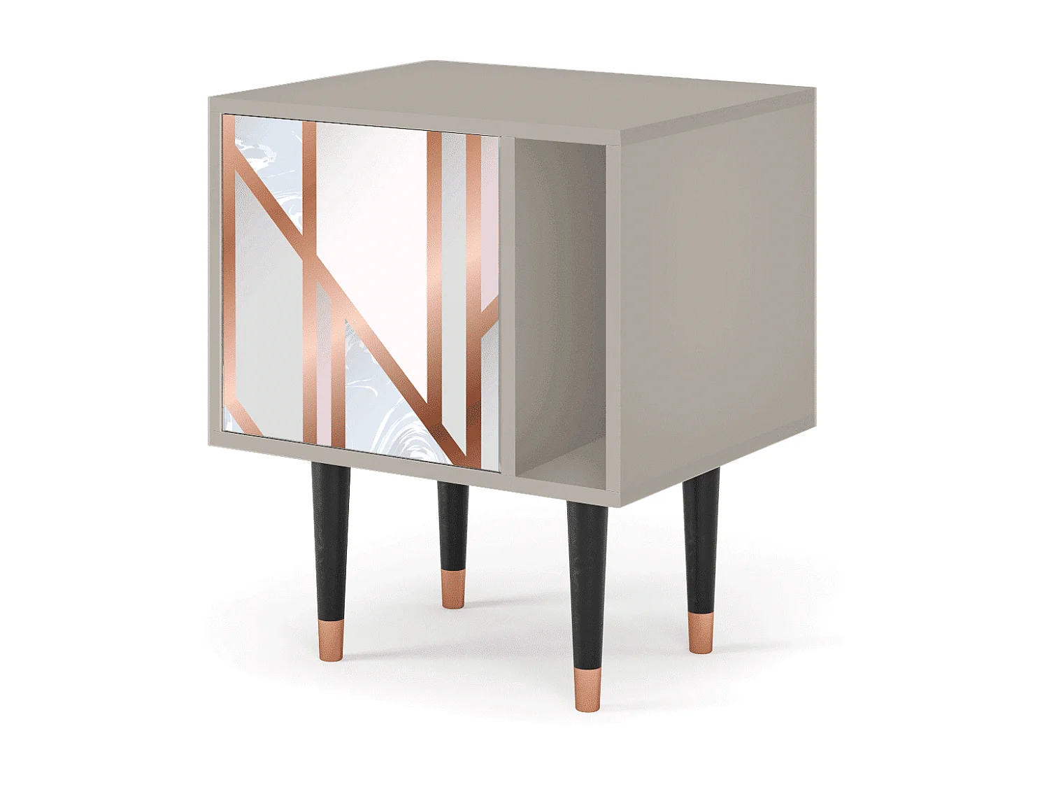 Nachtkastje - 57х69х48 cm - S2 - Champagne Story, Zand