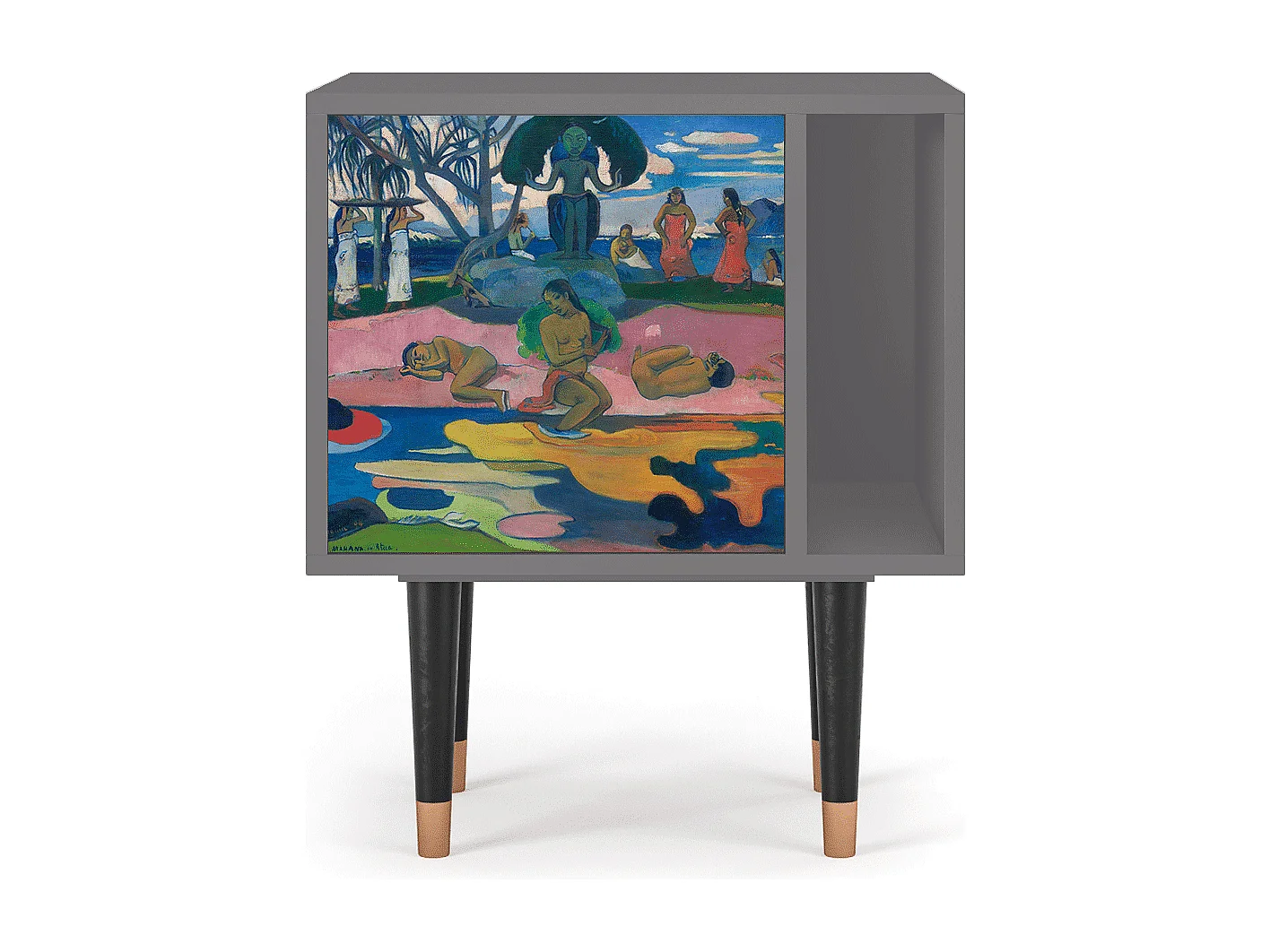 Table de nuit - 57х69х48 cm - S2 - Day of the God, Gris