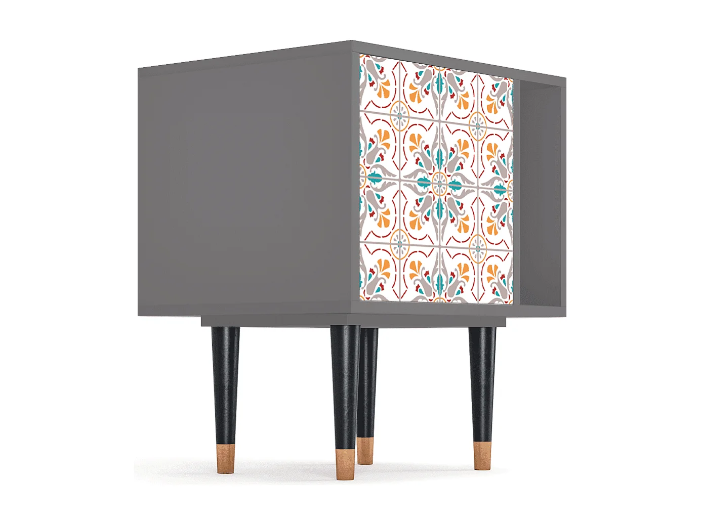 Comodino - 57х69х48 cm - S2 - Spring Ceramics, Grigio