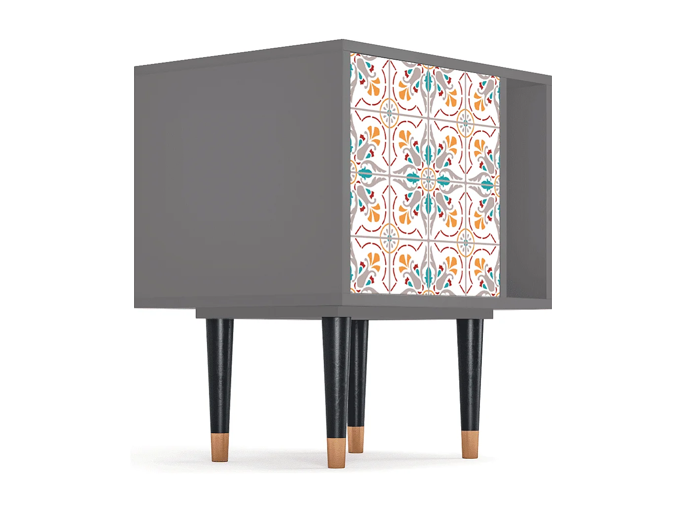 Table de nuit - 57х69х48 cm - S2 - Spring Ceramics, Gris