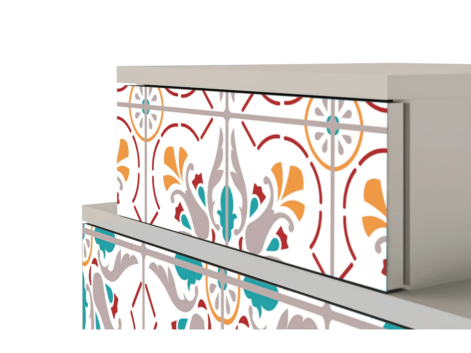 Table de nuit - 58х58х41 cm - NS1 - Spring Ceramics, Sable