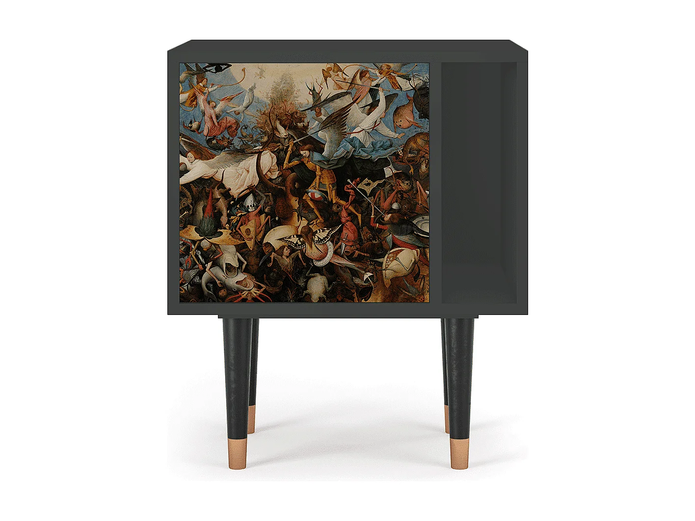 Criado-mudo - 57х69х48 cm - S2 - The Fall, Antracite