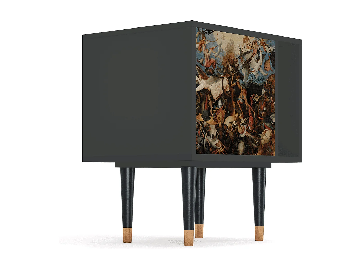 Criado-mudo - 57х69х48 cm - S2 - The Fall, Antracite