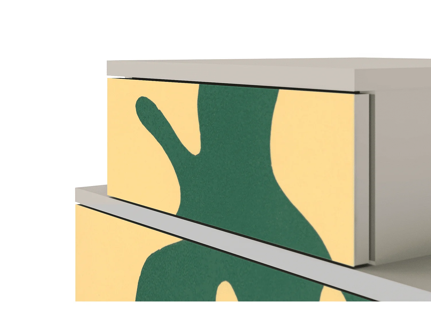 Table de nuit - 58х58х41 cm - NS1 - Constellations by Arp, Sable