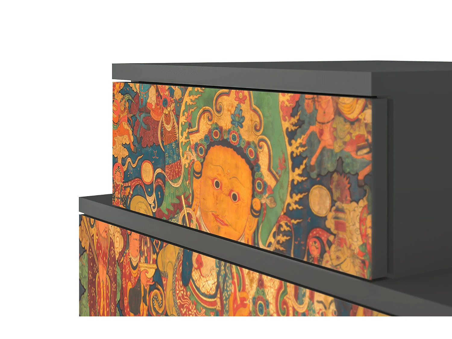 Criado-mudo - 58х58х41 cm - NS1 - God by Vaisravana , Antracite