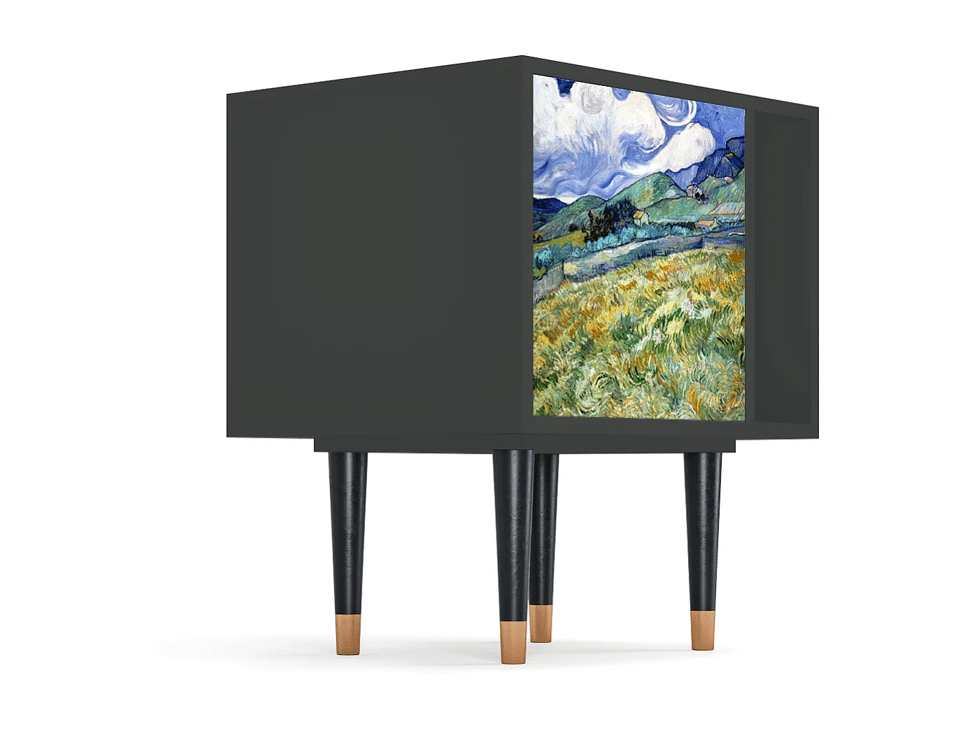 Criado-mudo - 57х69х48 cm - S2 - Landscape, Antracite