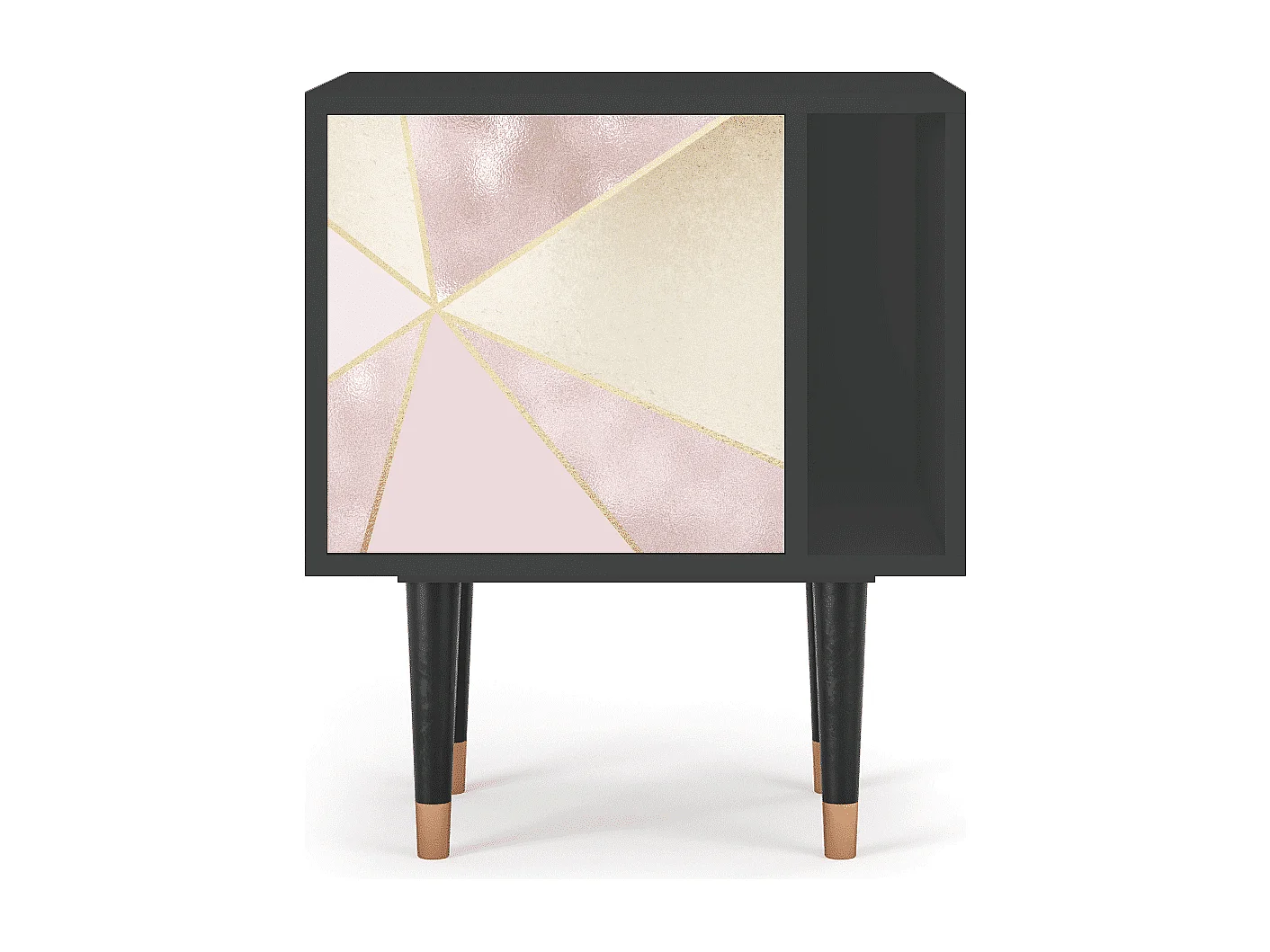 Table de nuit - 57х69х48 cm - S2 - Cosmopolitan Diva, Anthracite