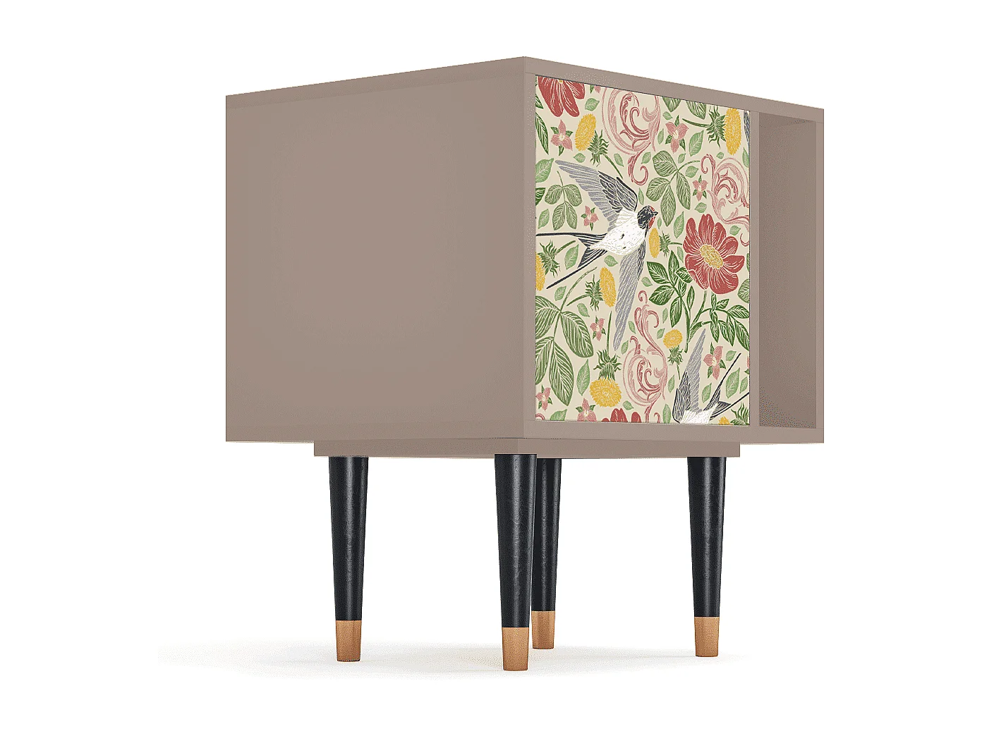 Nachtkastje - 57х69х48 cm - S2 - Spring Swallow, Latte