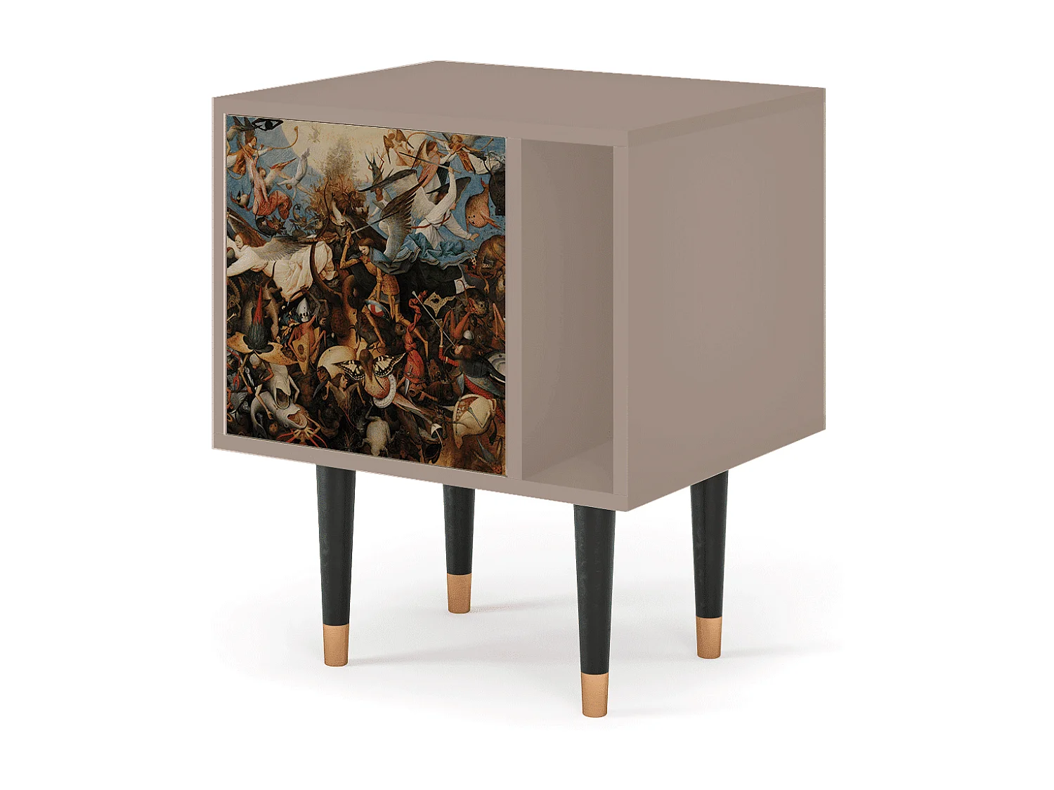 Table de nuit - 57х69х48 cm - S2 - The Fall, Latte