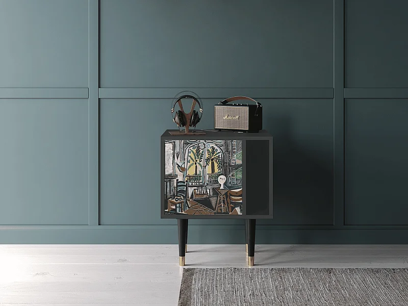 Table de nuit - 57х69х48 cm - S2 - The Studio , Anthracite