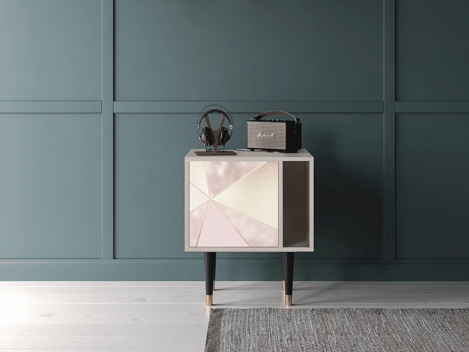 Comodino - 57х69х48 cm - S2 - Cosmopolitan Diva, Sabbia