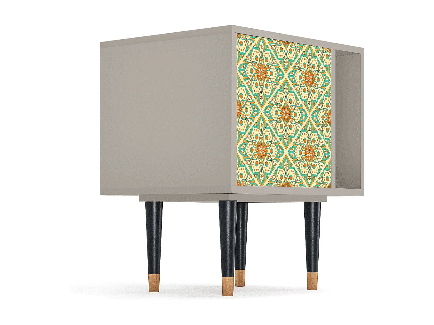 Nachtkastje - 57х69х48 cm - S2 - Hindu Daisy, Zand