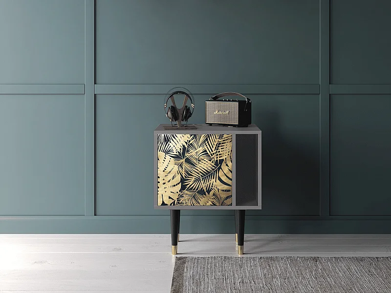 Table de nuit - 57х69х48 cm - S2 - Jungle Vibes, Gris