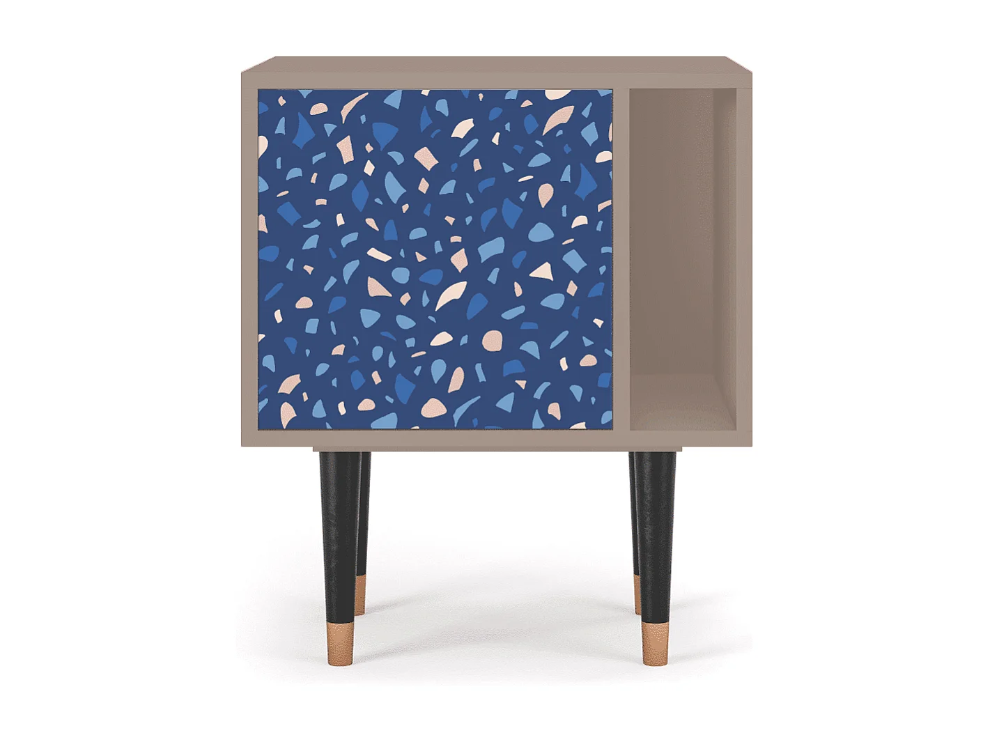 Table de nuit - 57х69х48 cm - S2 - Soap Whirpool, Latte