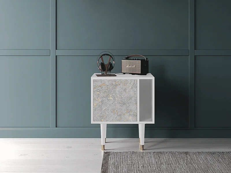 Table de nuit - 57х69х48 cm - S2 - Mariana Trench, Blanc