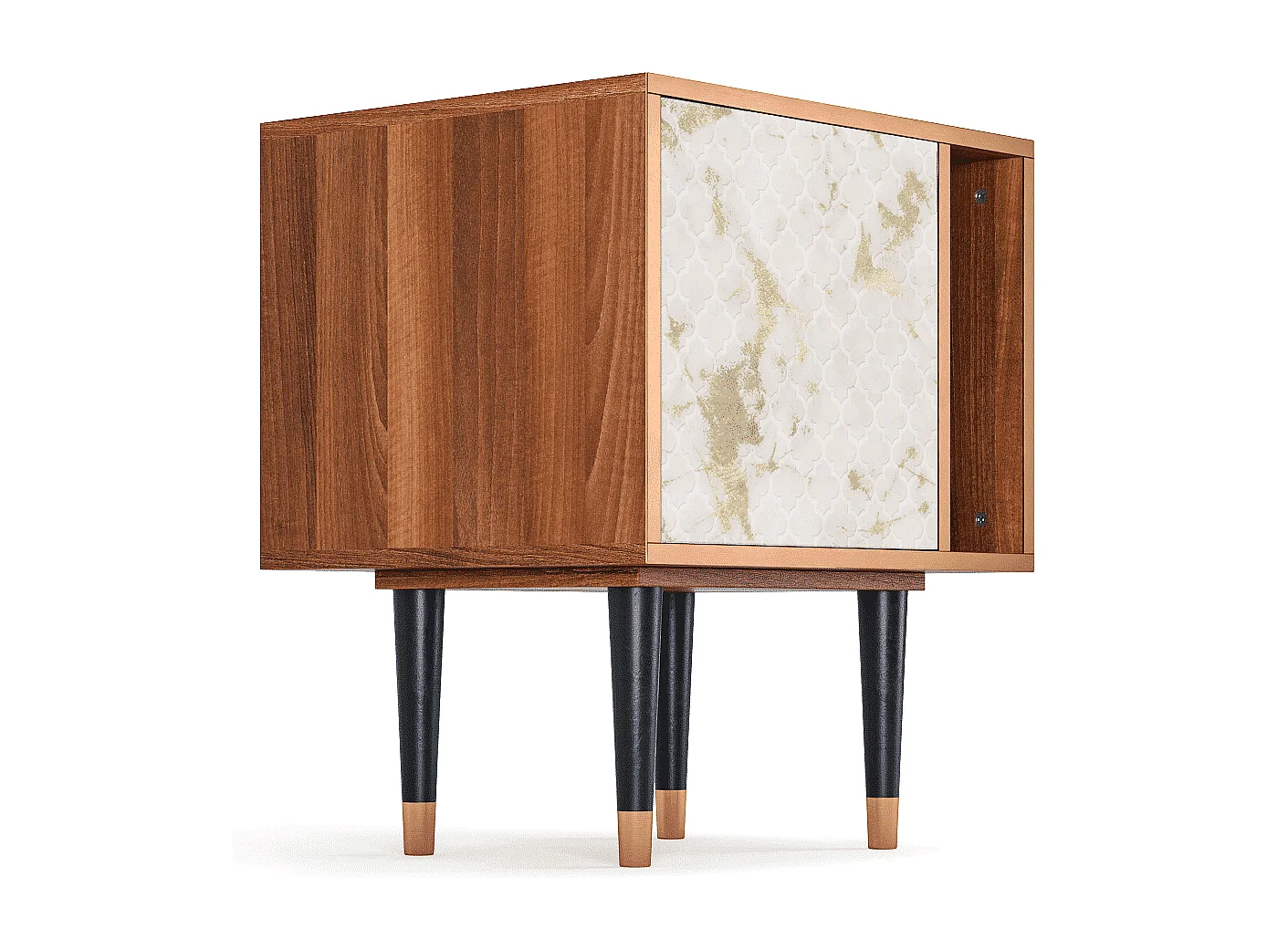 Table de nuit - 57х69х48 cm - S2 - Sahara desert, Noyer