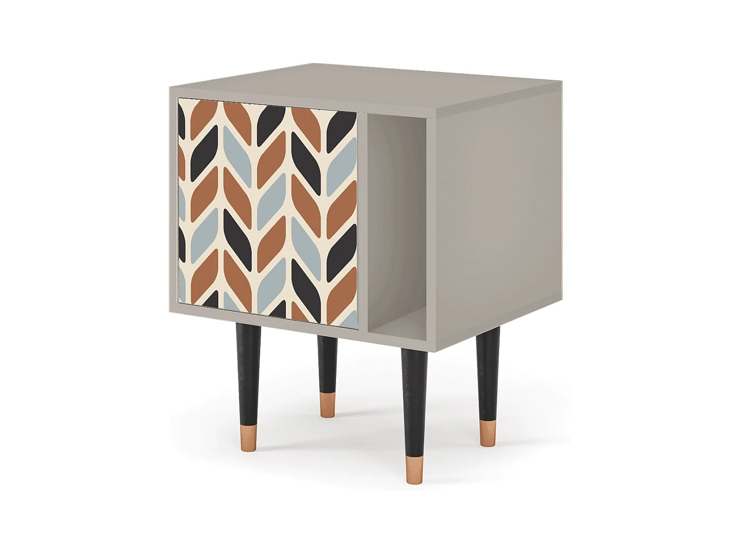 Table de nuit - 57х69х48 cm - S2 - Beige Laure, Sable