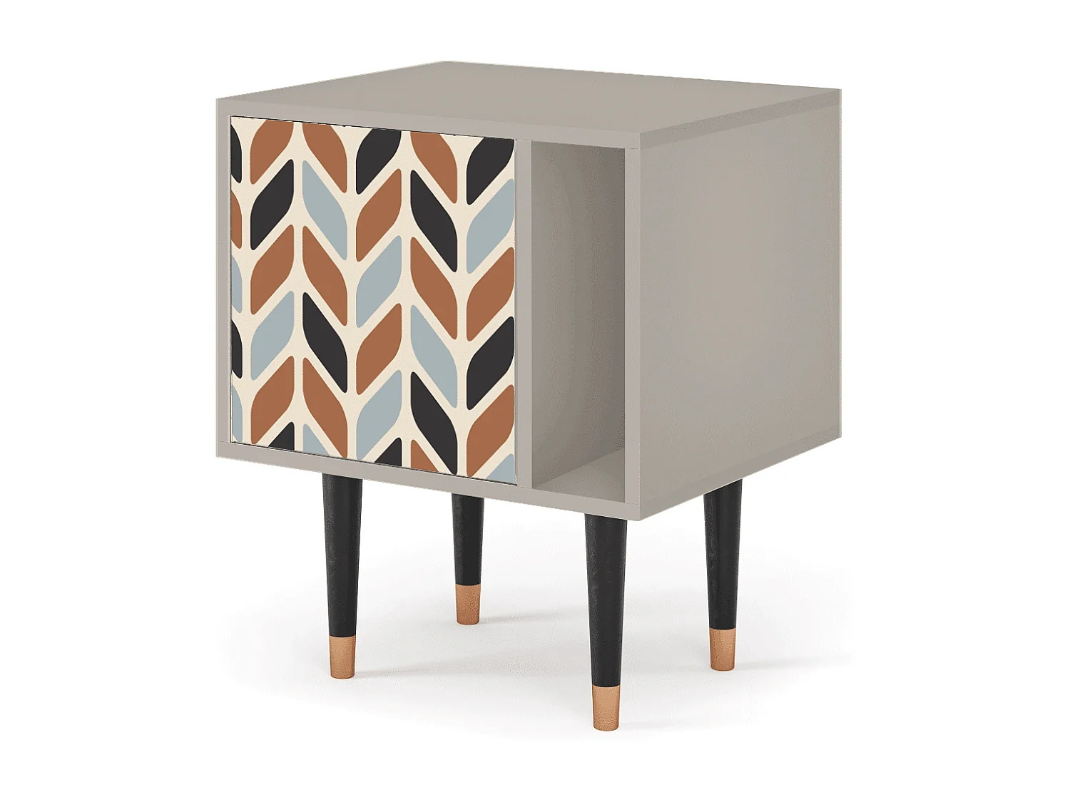 Table de nuit - 57х69х48 cm - S2 - Beige Laure, Sable