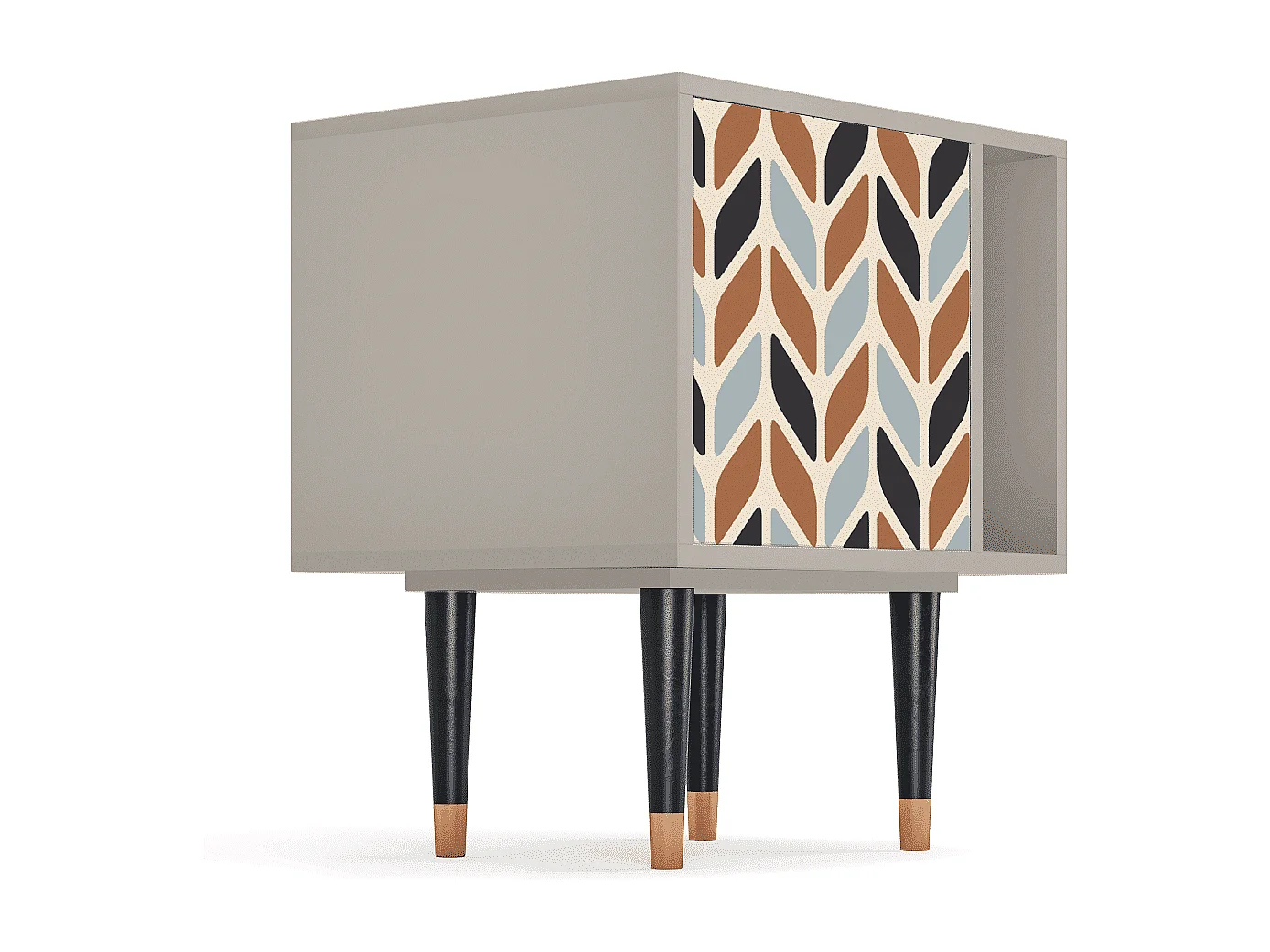 Mesita de noche - 57х69х48 cm - S2 - Beige Laure, Arena