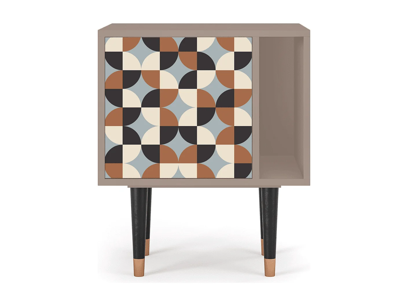 Table de nuit - 57х69х48 cm - S2 - Brown Sensation, Latte